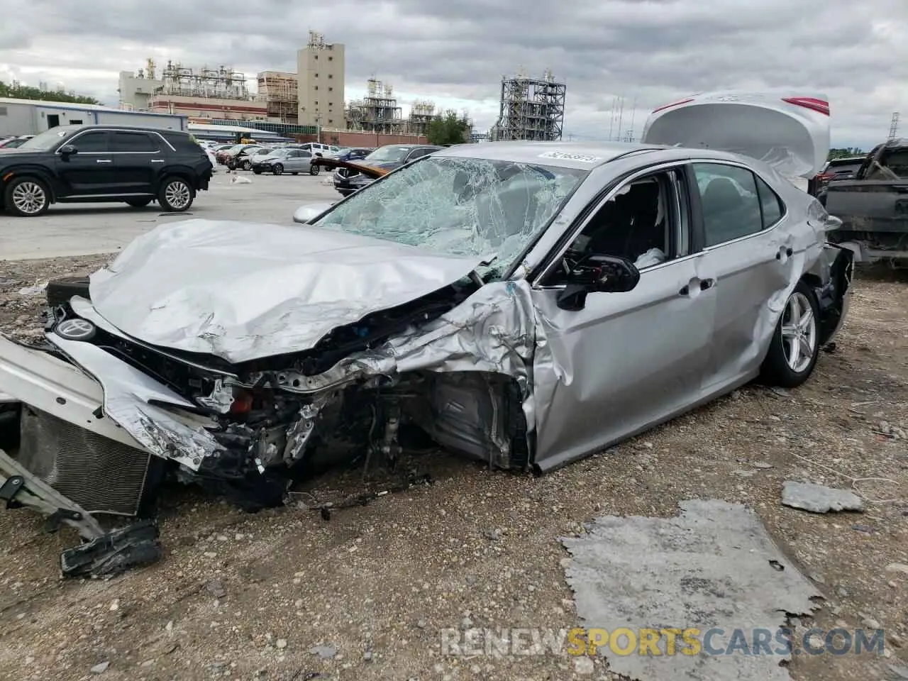 1 Photograph of a damaged car 4T1C11AK9MU597269 TOYOTA CAMRY 2021