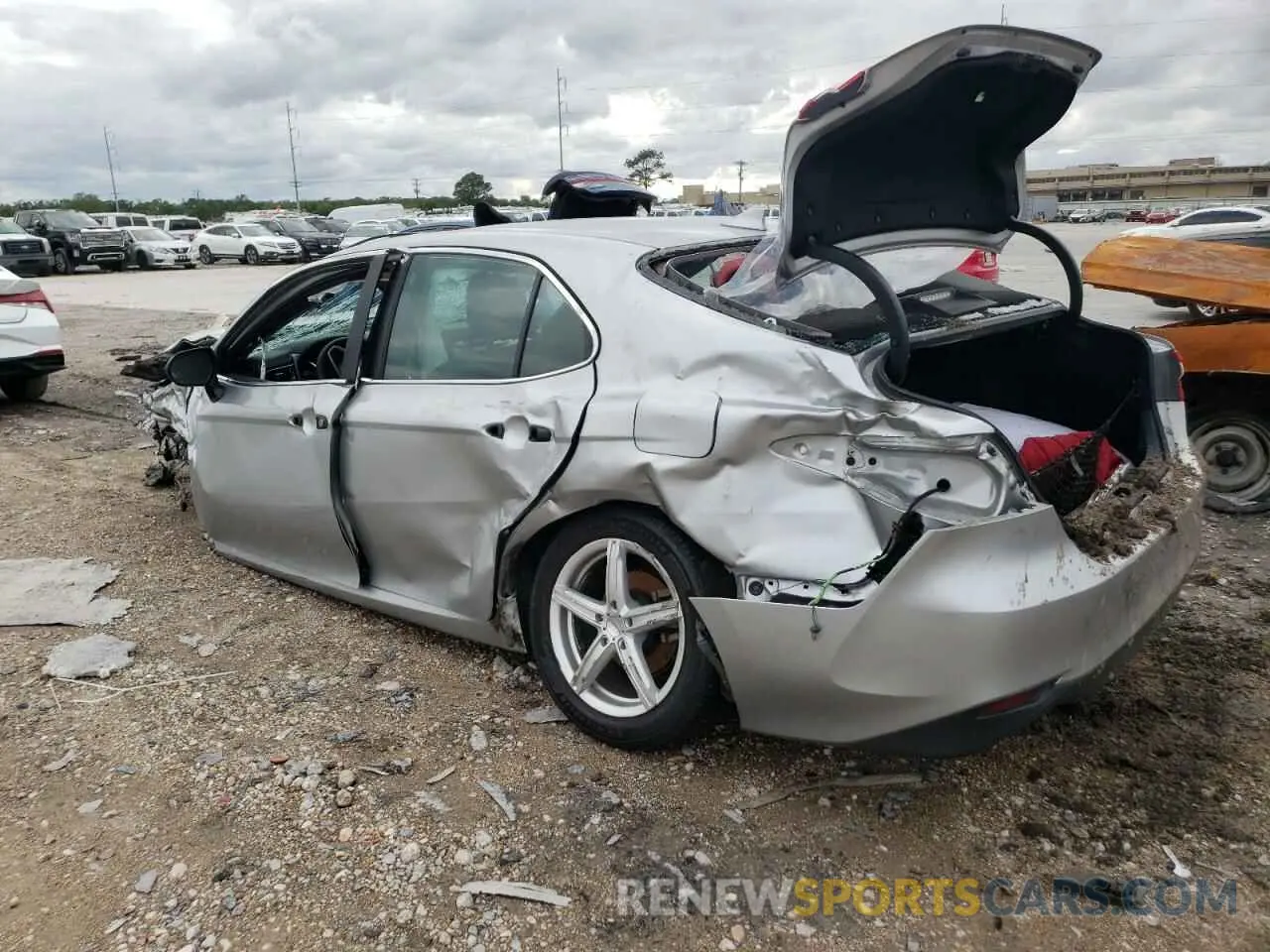 2 Photograph of a damaged car 4T1C11AK9MU597269 TOYOTA CAMRY 2021