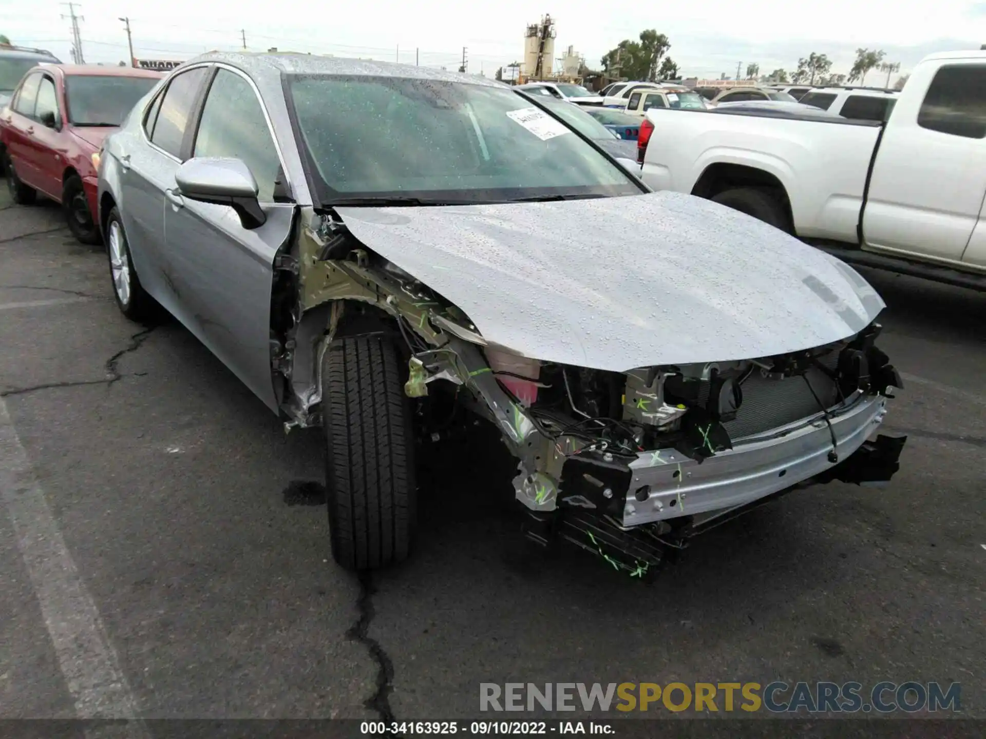 1 Photograph of a damaged car 4T1C11AK9MU604169 TOYOTA CAMRY 2021