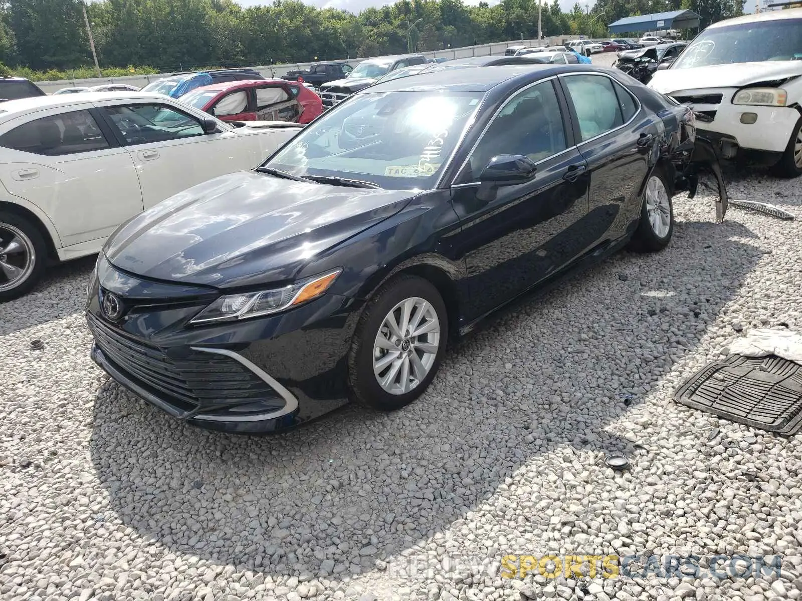 2 Photograph of a damaged car 4T1C11AK9MU605919 TOYOTA CAMRY 2021