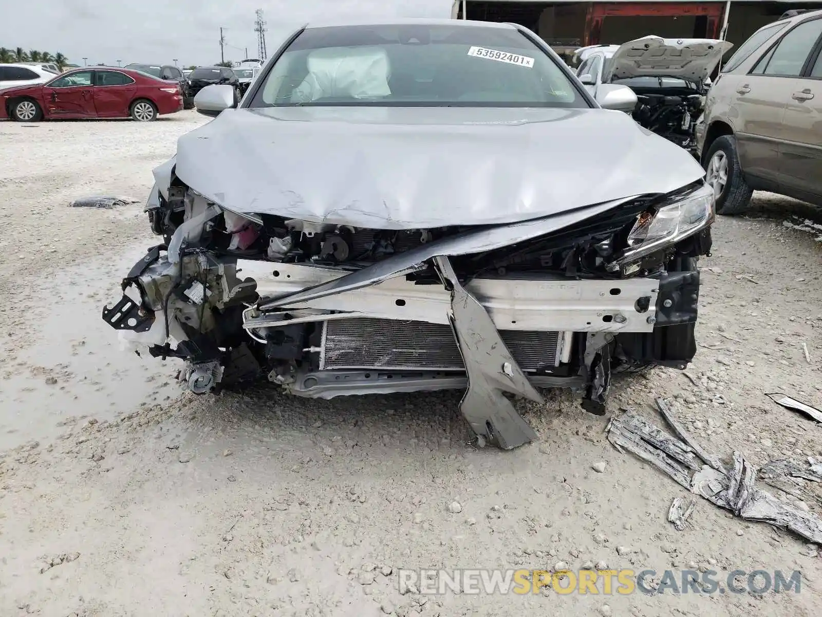 9 Photograph of a damaged car 4T1C11AK9MU608416 TOYOTA CAMRY 2021