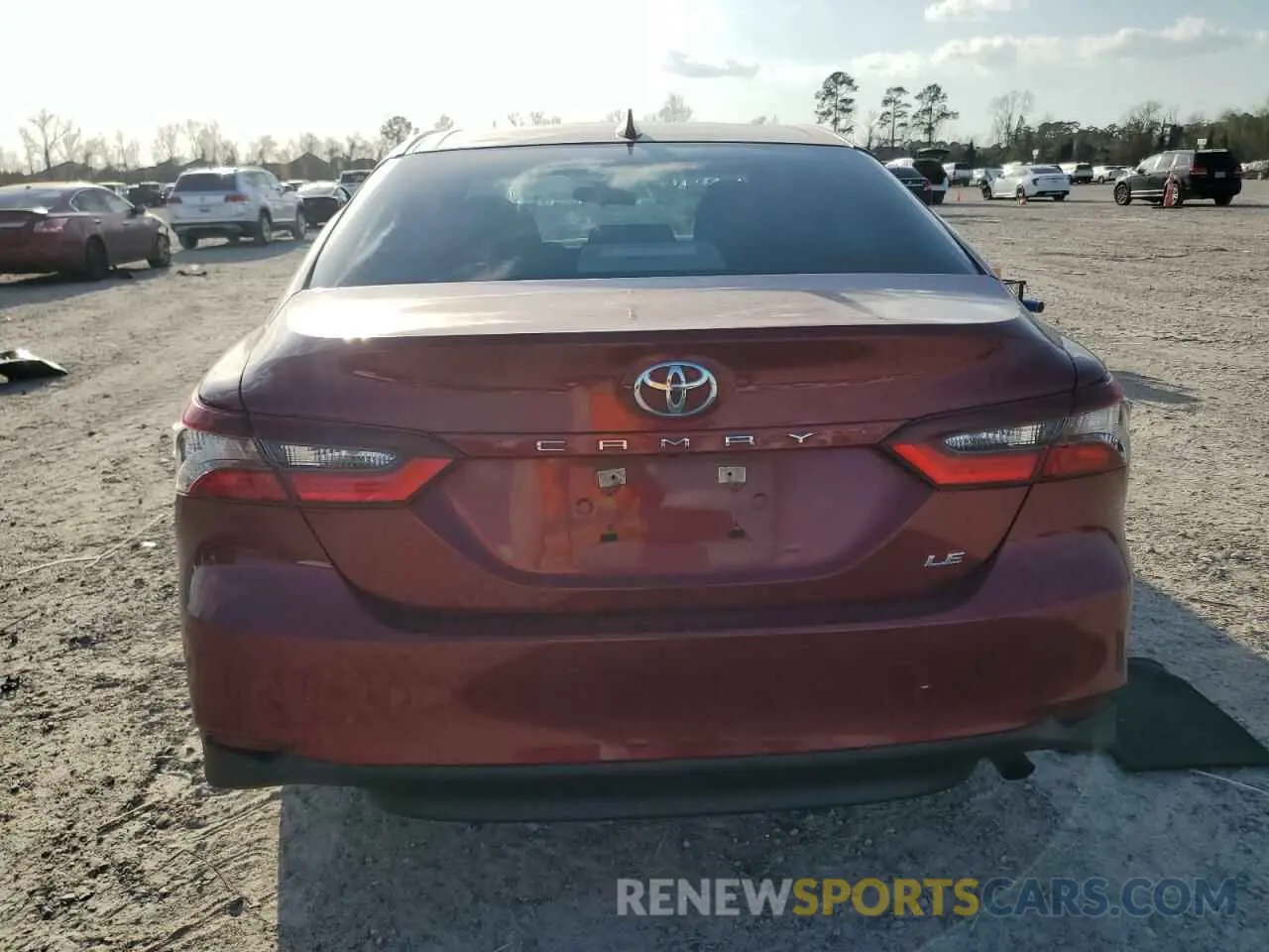 6 Photograph of a damaged car 4T1C11AKXMU406300 TOYOTA CAMRY 2021