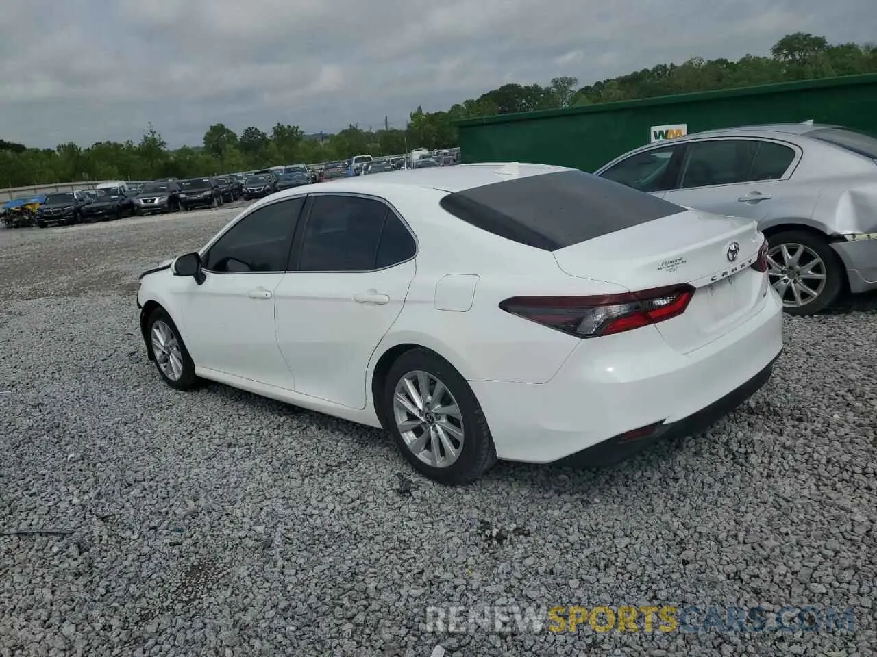 2 Photograph of a damaged car 4T1C11AKXMU407494 TOYOTA CAMRY 2021