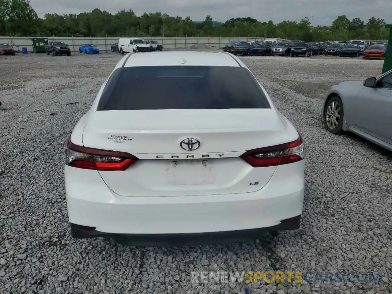 6 Photograph of a damaged car 4T1C11AKXMU407494 TOYOTA CAMRY 2021