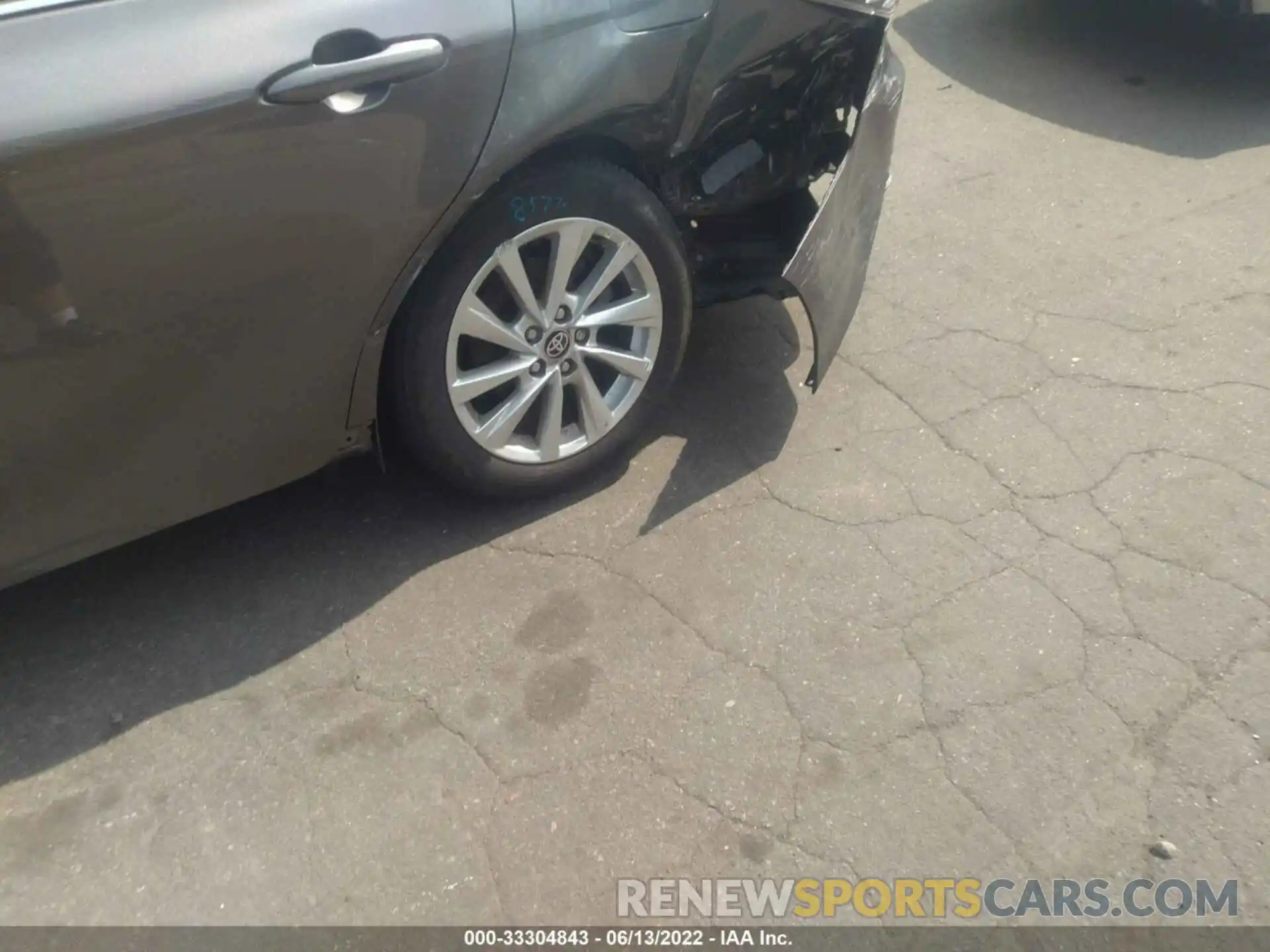 6 Photograph of a damaged car 4T1C11AKXMU410587 TOYOTA CAMRY 2021