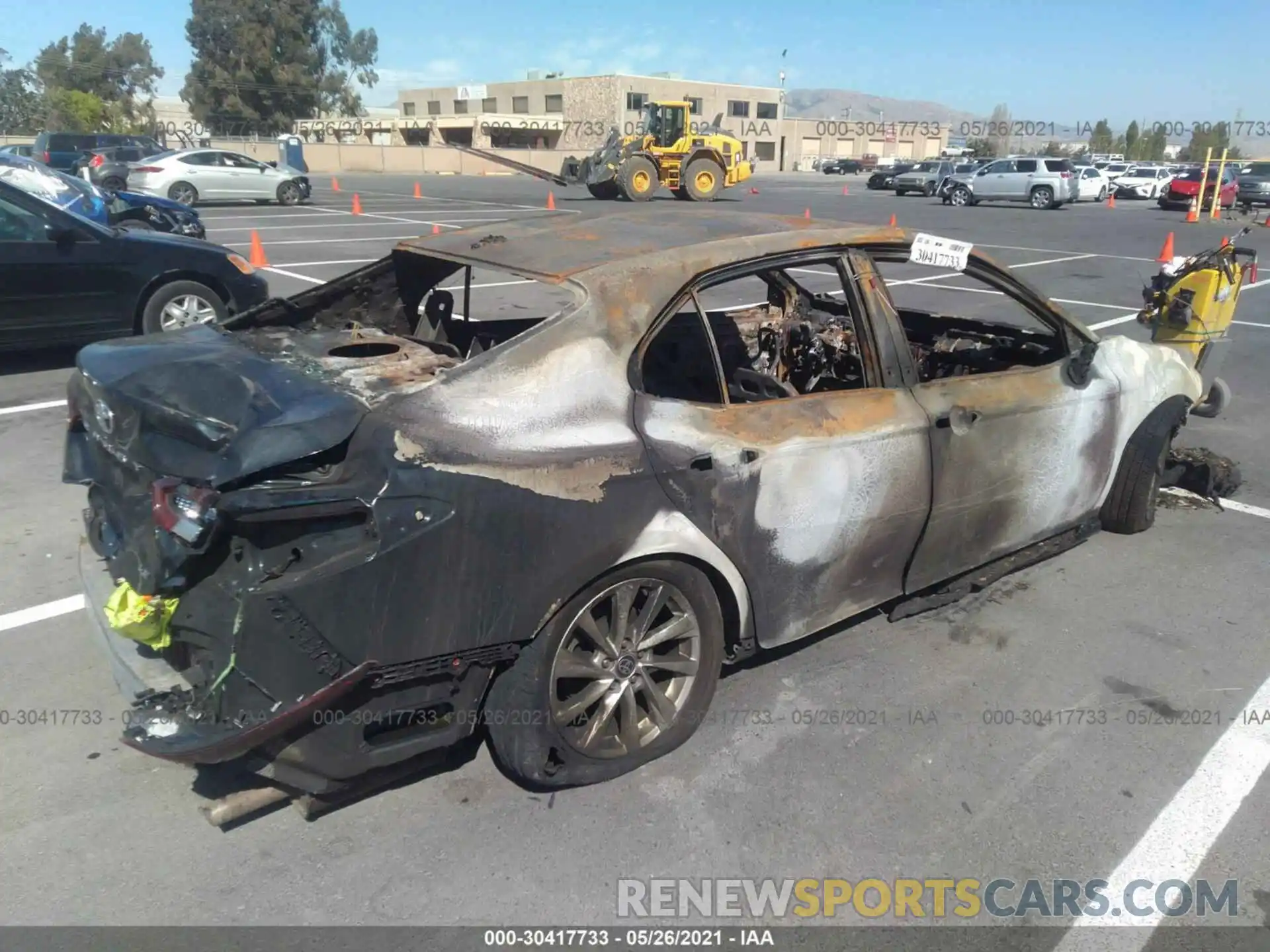 4 Photograph of a damaged car 4T1C11AKXMU417636 TOYOTA CAMRY 2021