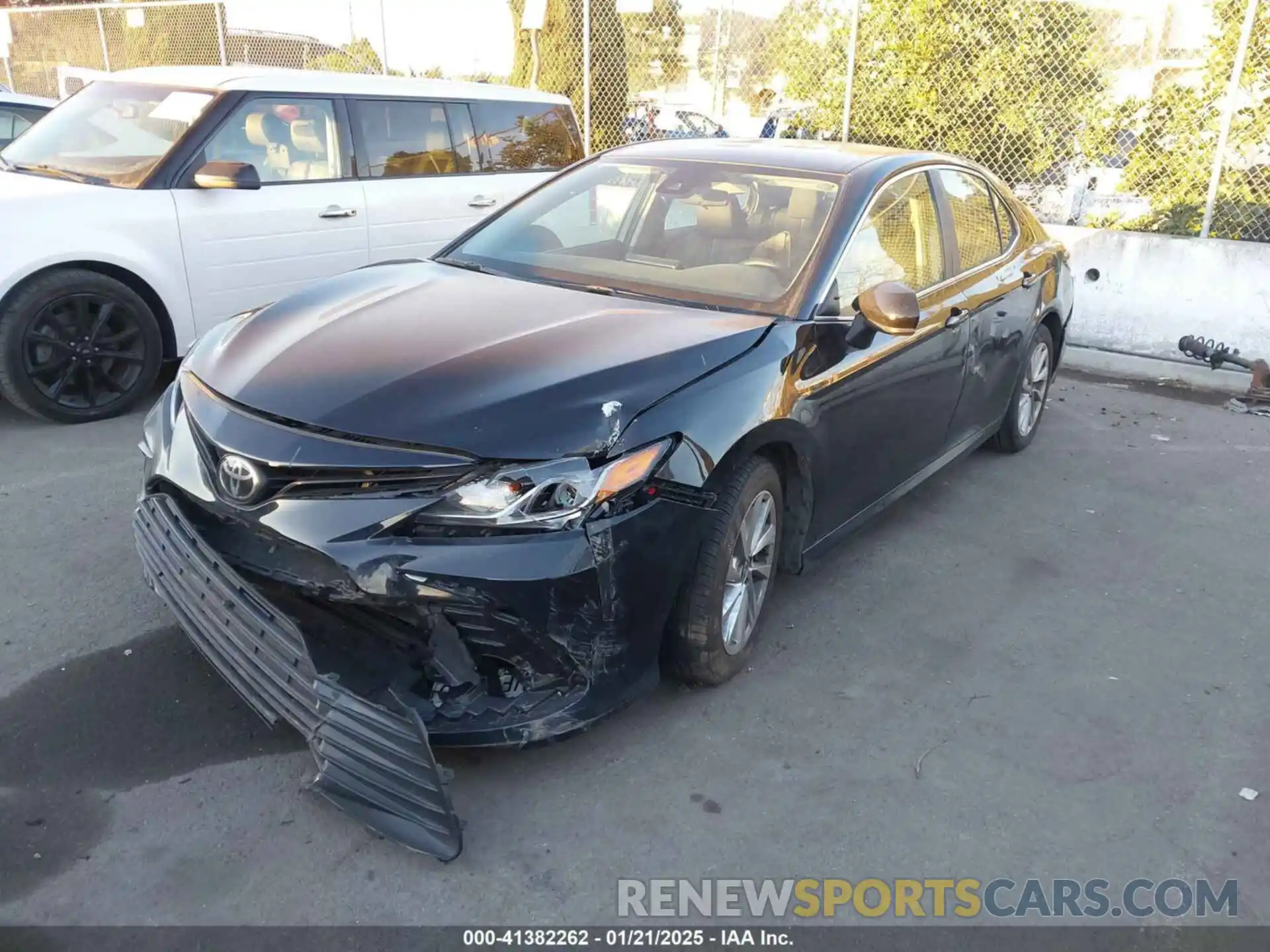 2 Photograph of a damaged car 4T1C11AKXMU426417 TOYOTA CAMRY 2021