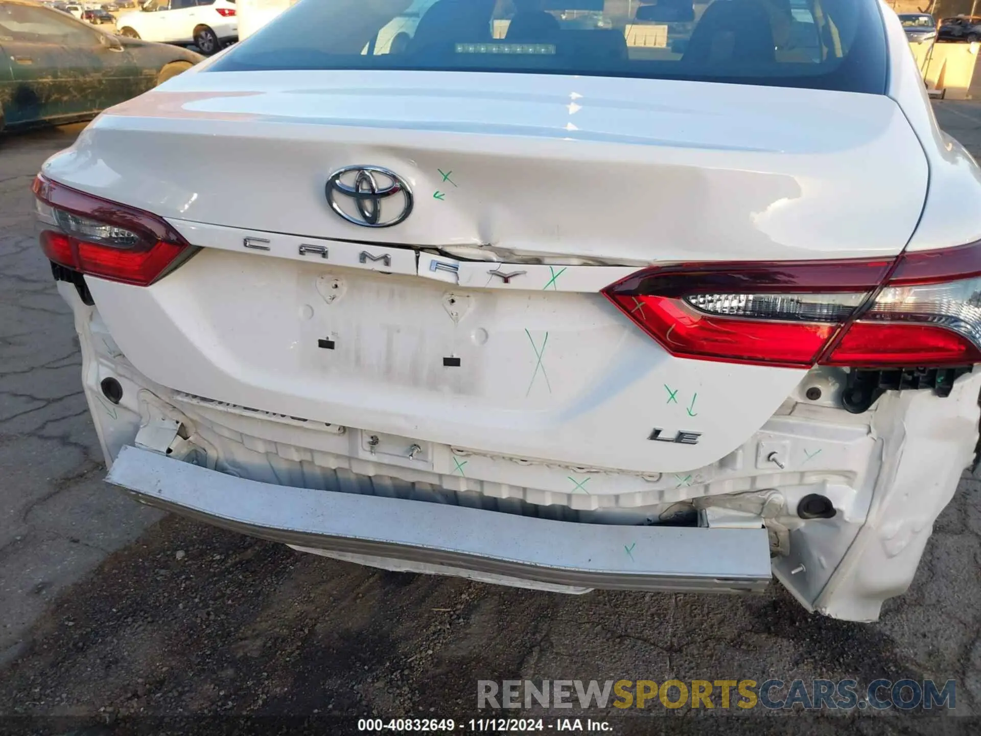6 Photograph of a damaged car 4T1C11AKXMU453066 TOYOTA CAMRY 2021