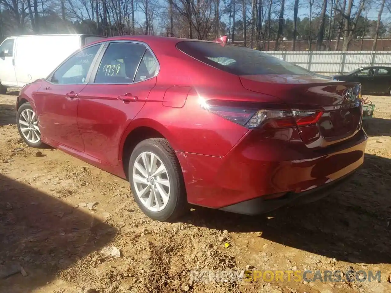 3 Photograph of a damaged car 4T1C11AKXMU455383 TOYOTA CAMRY 2021