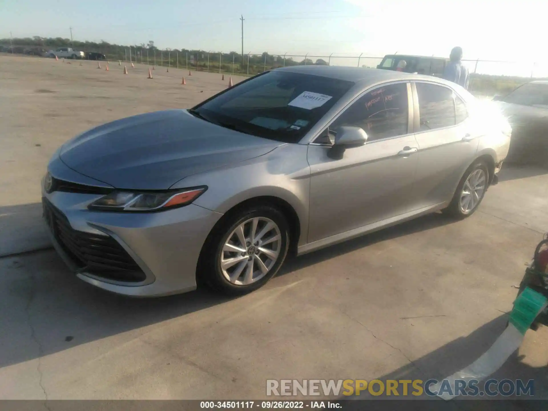 2 Photograph of a damaged car 4T1C11AKXMU458297 TOYOTA CAMRY 2021