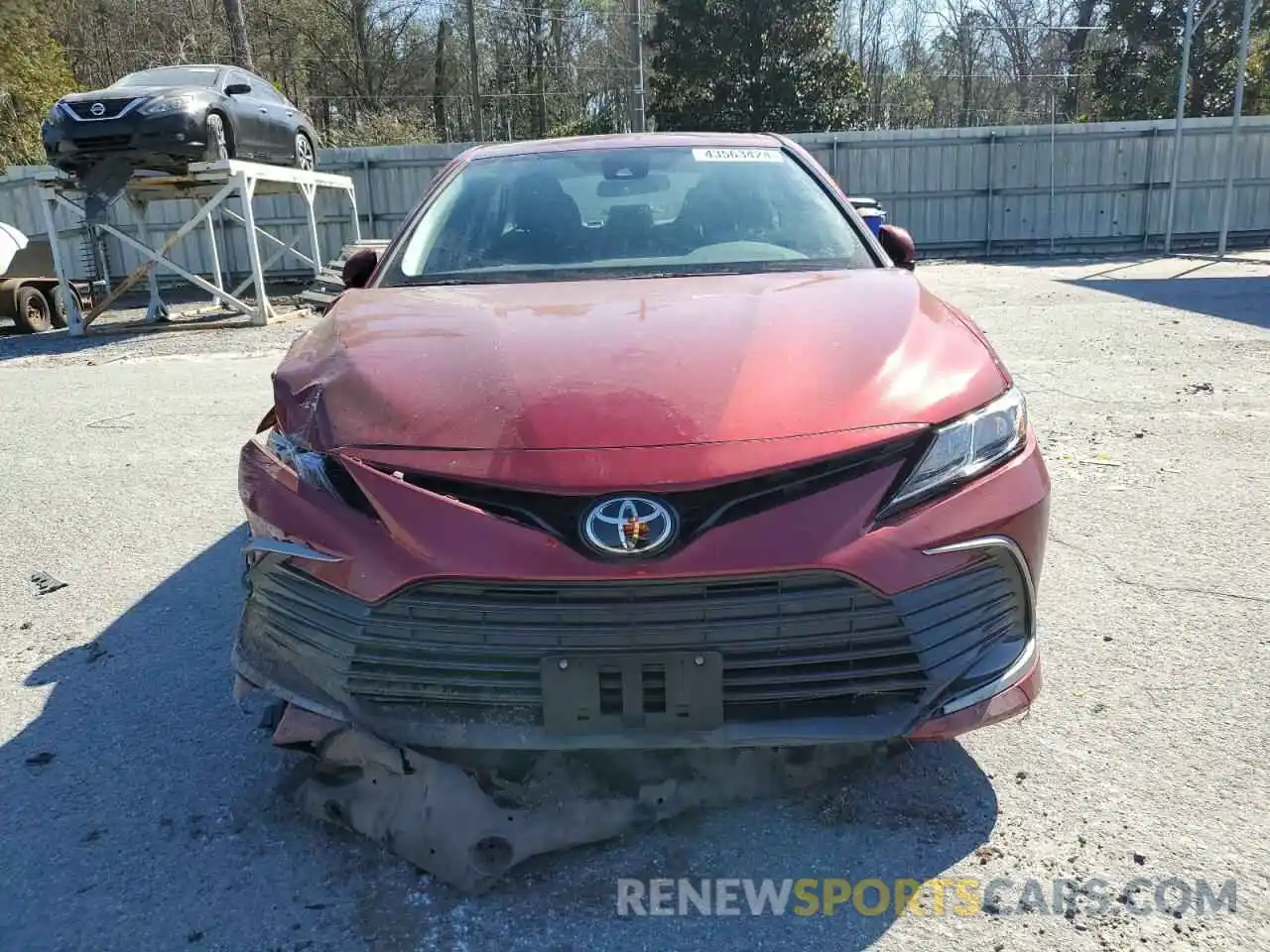 5 Photograph of a damaged car 4T1C11AKXMU464777 TOYOTA CAMRY 2021