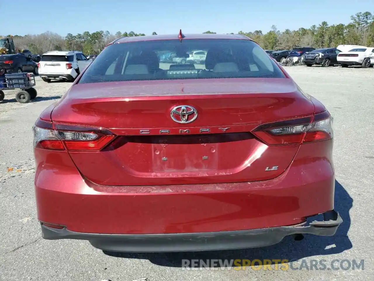 6 Photograph of a damaged car 4T1C11AKXMU464777 TOYOTA CAMRY 2021