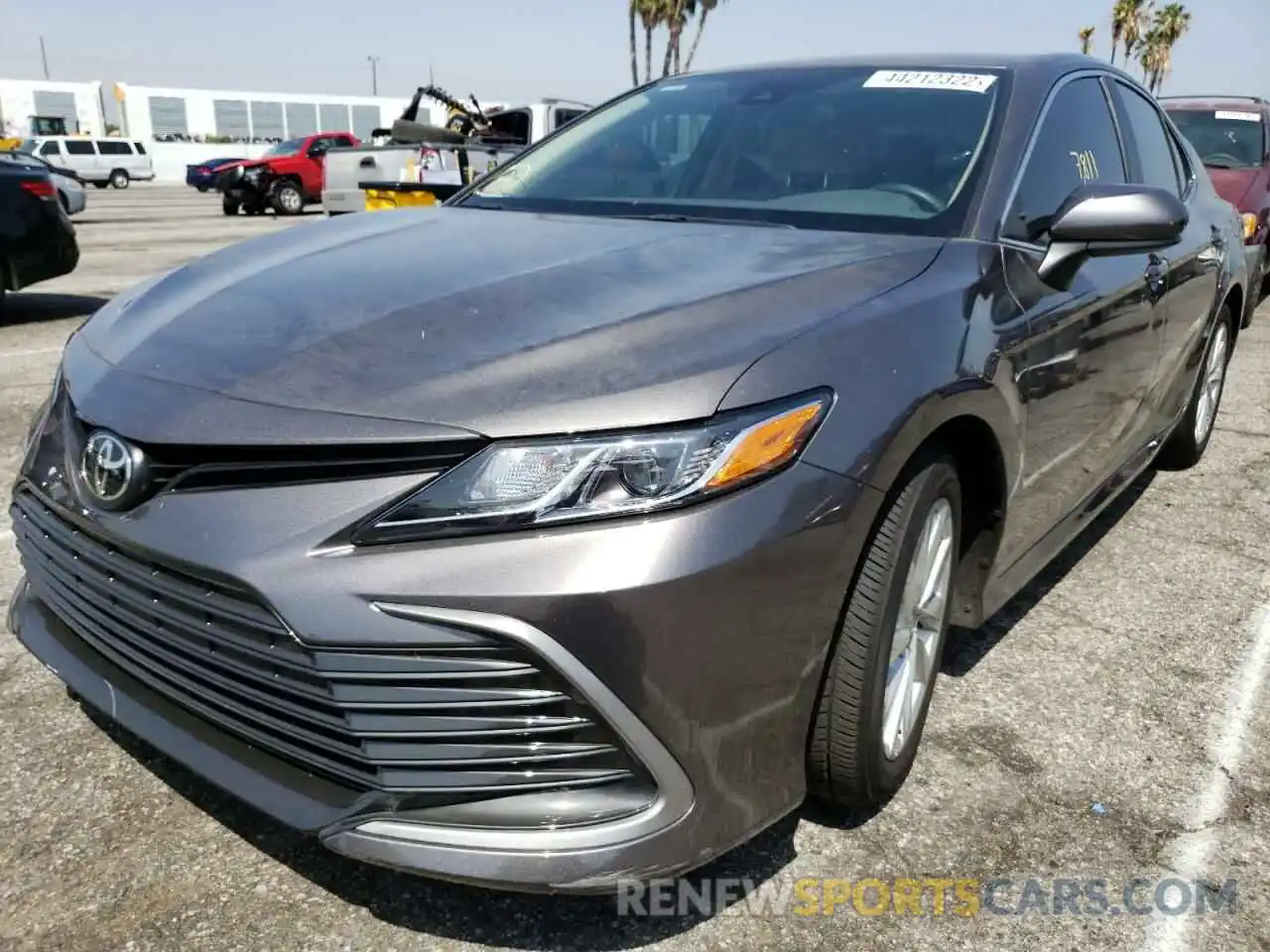 2 Photograph of a damaged car 4T1C11AKXMU472118 TOYOTA CAMRY 2021