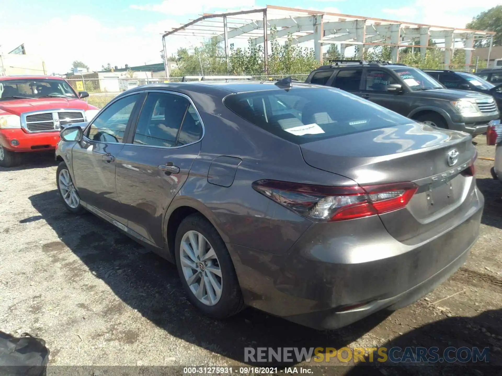 3 Photograph of a damaged car 4T1C11AKXMU494684 TOYOTA CAMRY 2021