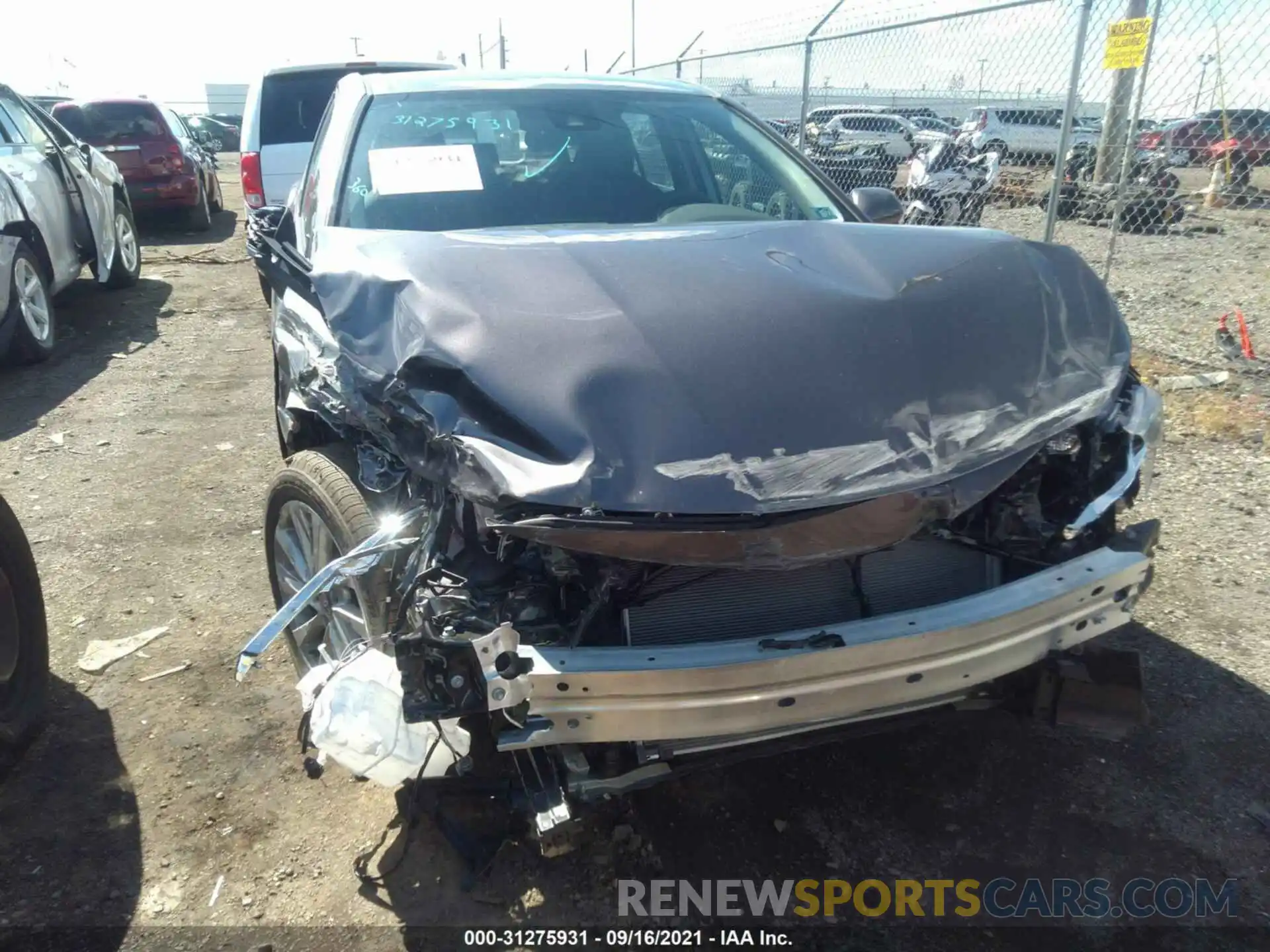 6 Photograph of a damaged car 4T1C11AKXMU494684 TOYOTA CAMRY 2021