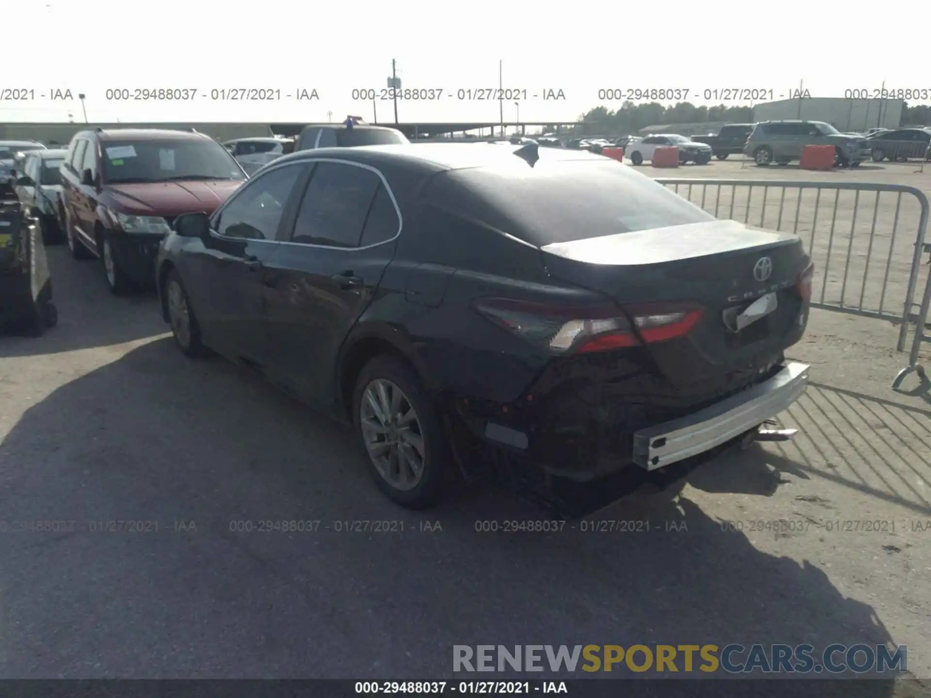 3 Photograph of a damaged car 4T1C11AKXMU513900 TOYOTA CAMRY 2021