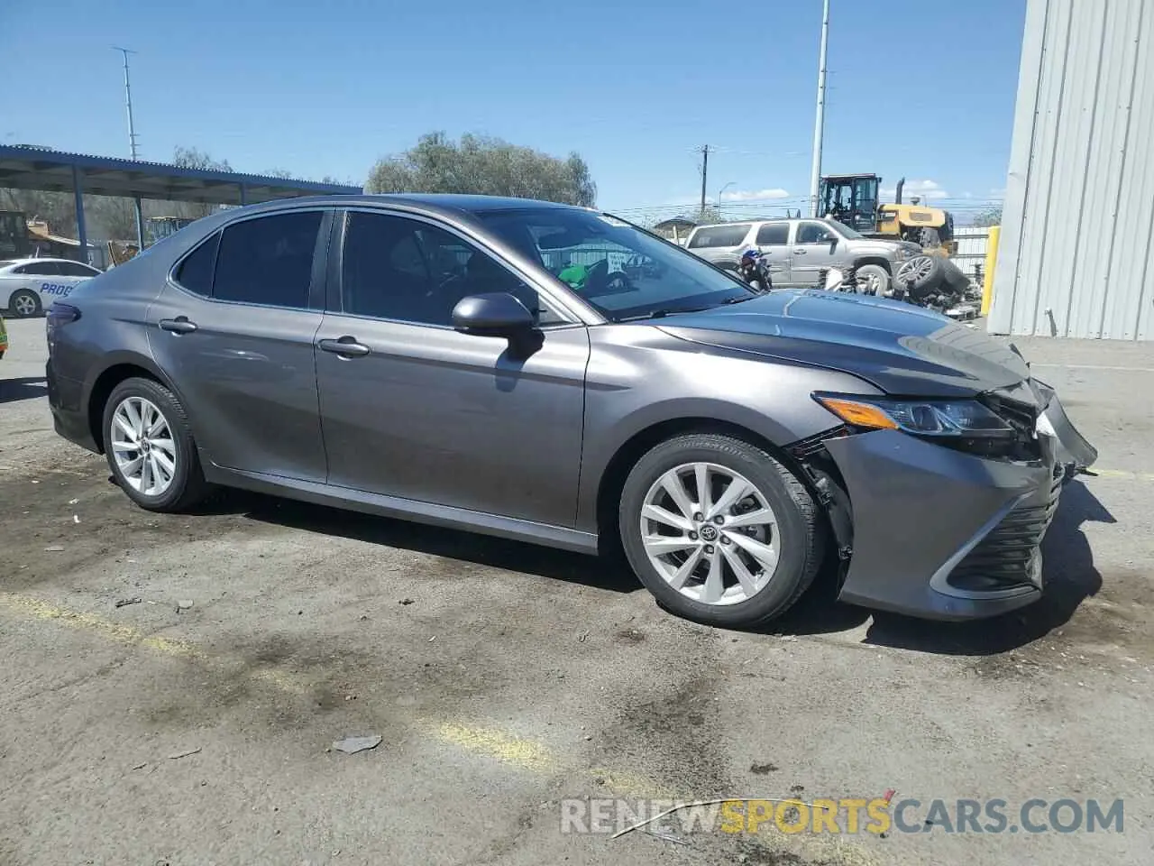 4 Photograph of a damaged car 4T1C11AKXMU519521 TOYOTA CAMRY 2021