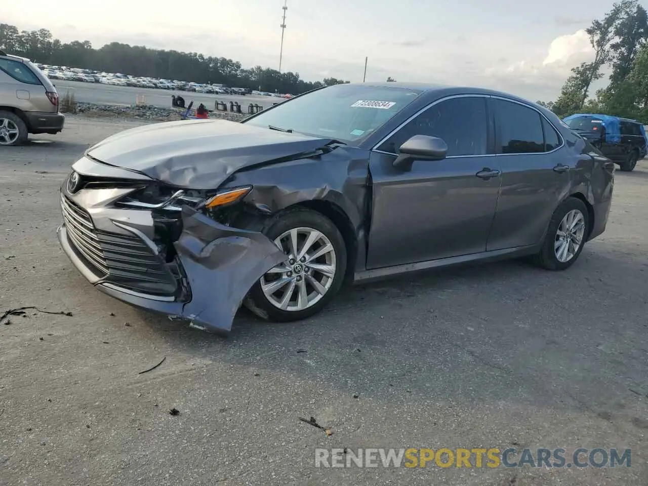 1 Photograph of a damaged car 4T1C11AKXMU519759 TOYOTA CAMRY 2021