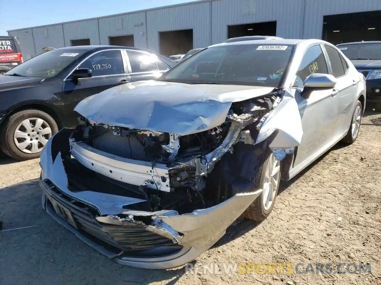 2 Photograph of a damaged car 4T1C11AKXMU544046 TOYOTA CAMRY 2021