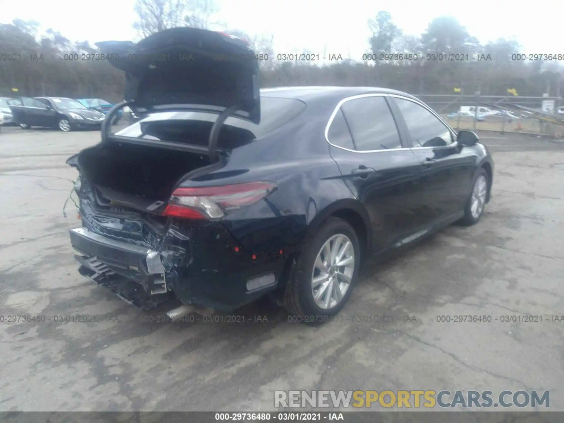 4 Photograph of a damaged car 4T1C11AKXMU550784 TOYOTA CAMRY 2021