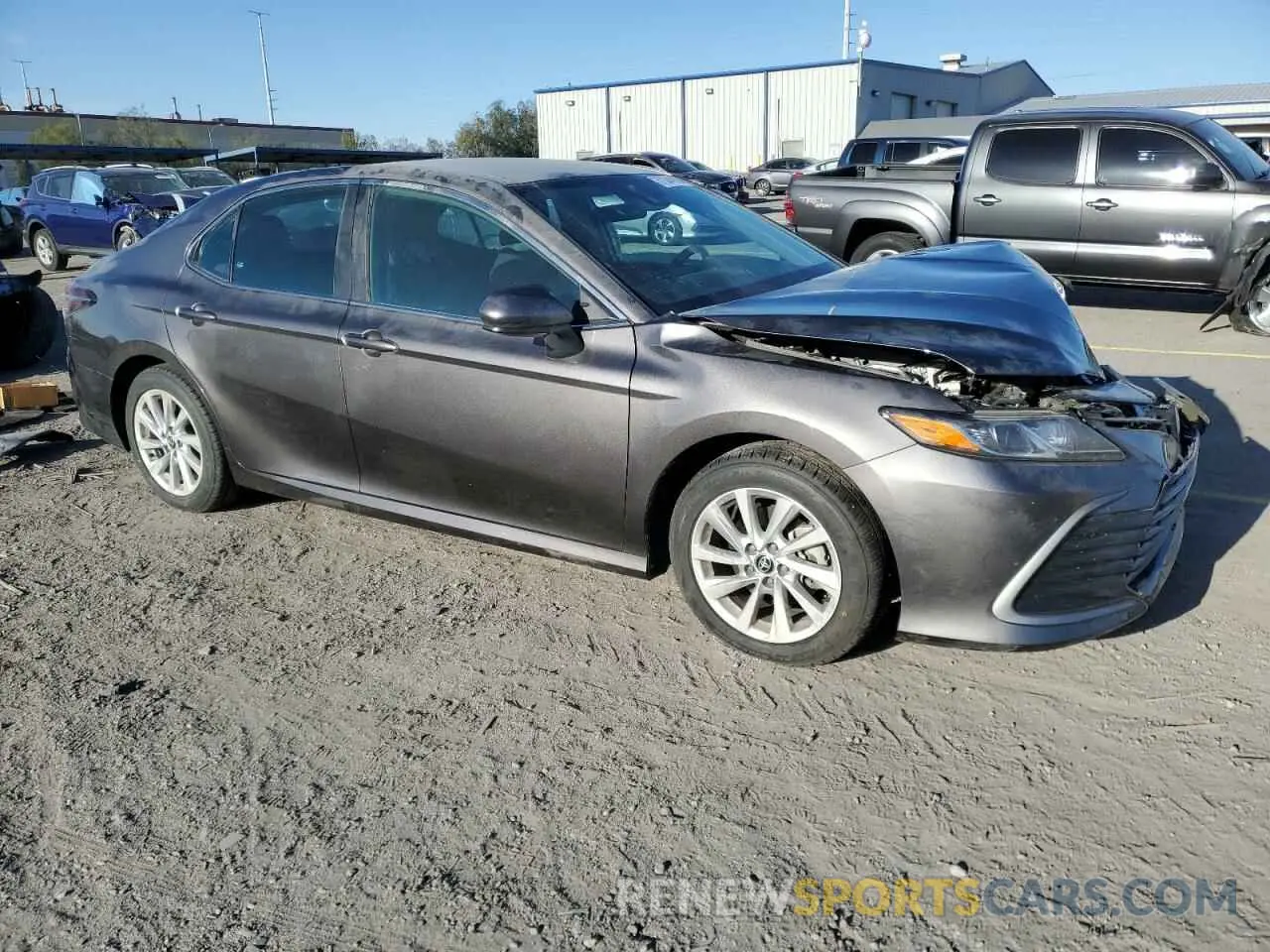 4 Photograph of a damaged car 4T1C11AKXMU555970 TOYOTA CAMRY 2021