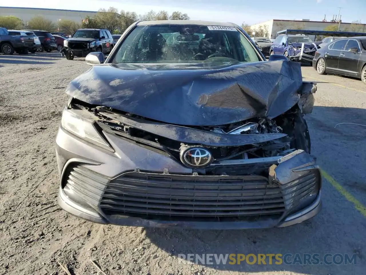5 Photograph of a damaged car 4T1C11AKXMU555970 TOYOTA CAMRY 2021