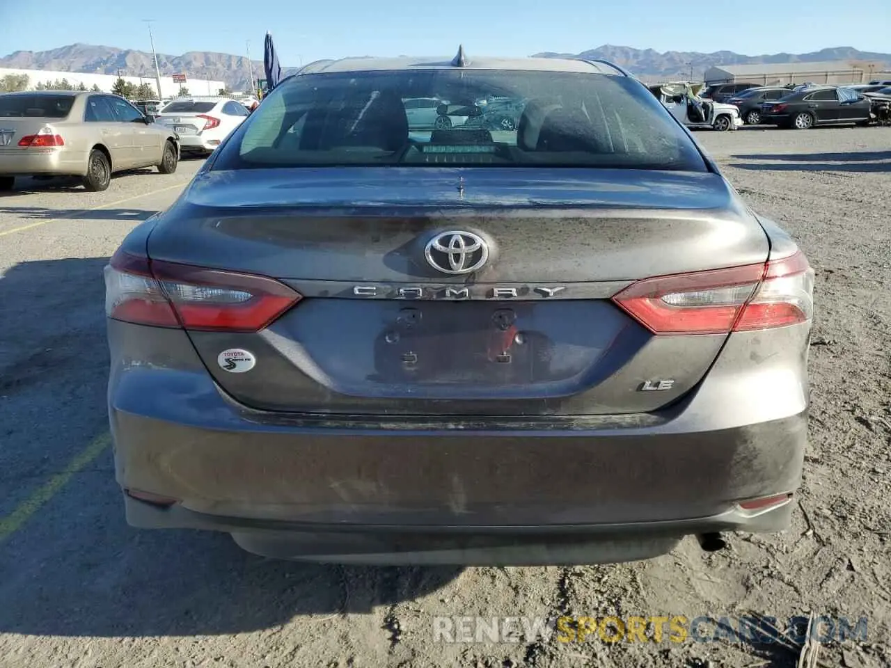 6 Photograph of a damaged car 4T1C11AKXMU555970 TOYOTA CAMRY 2021