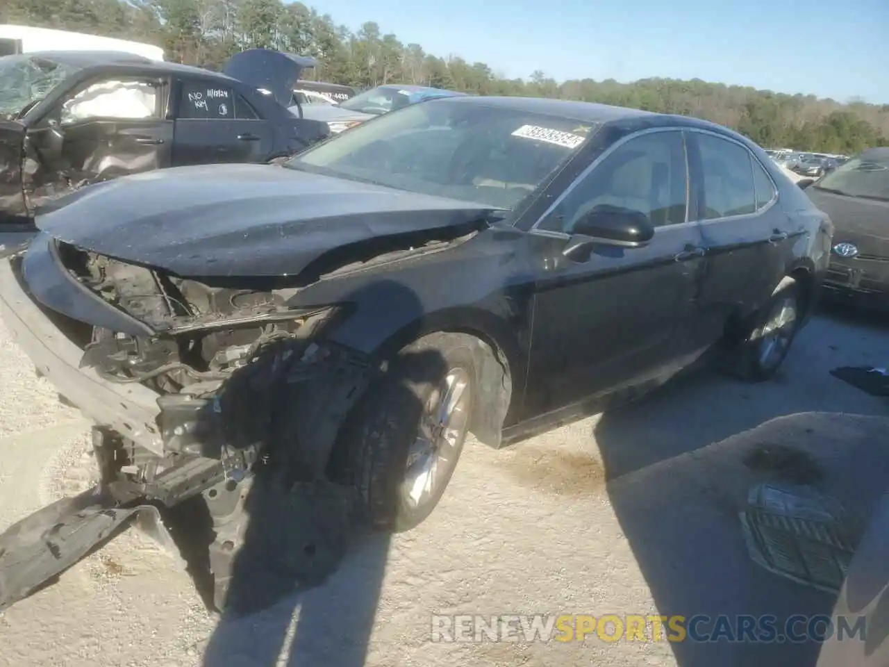 1 Photograph of a damaged car 4T1C11AKXMU564359 TOYOTA CAMRY 2021