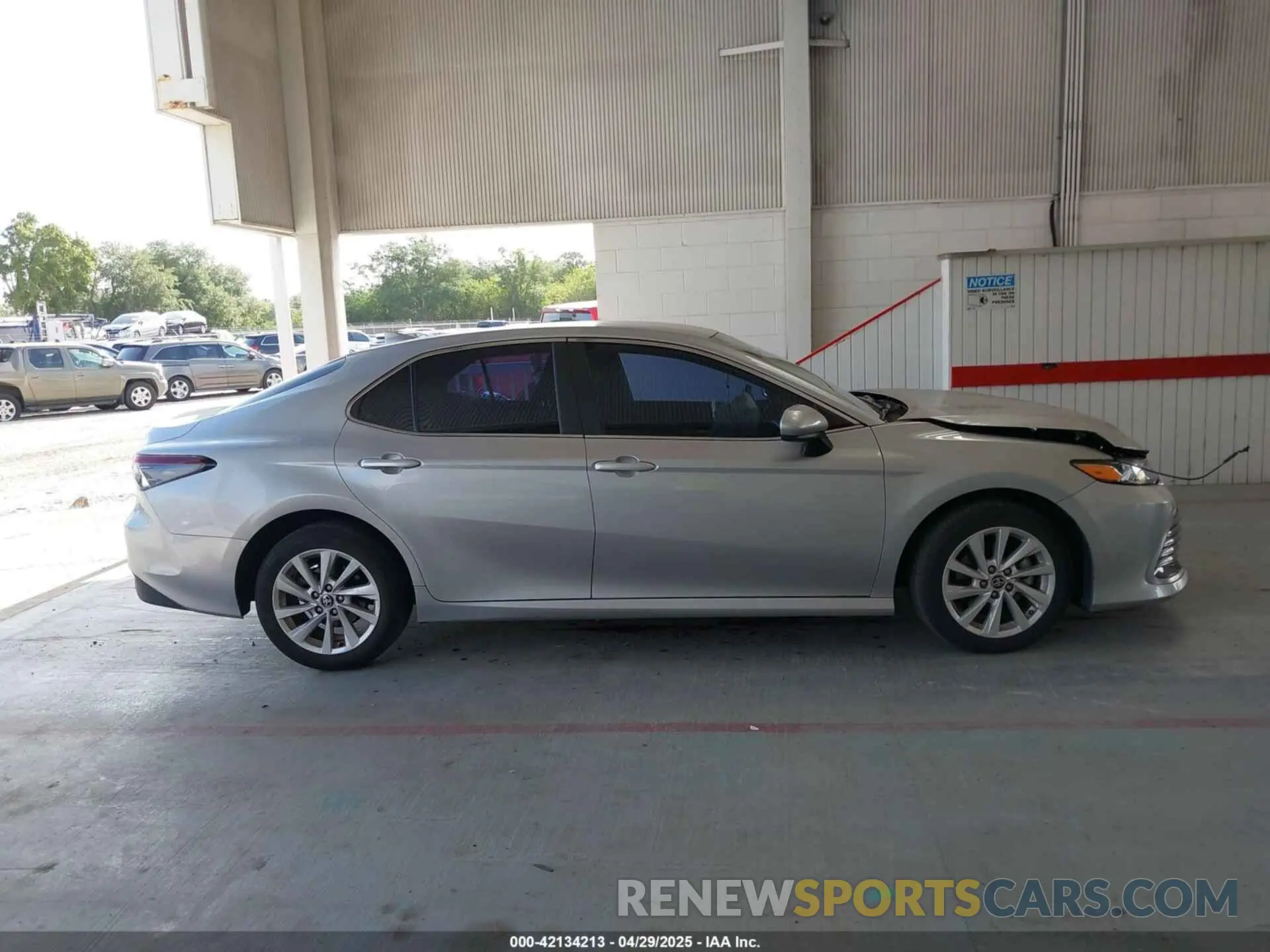 13 Photograph of a damaged car 4T1C11AKXMU569254 TOYOTA CAMRY 2021