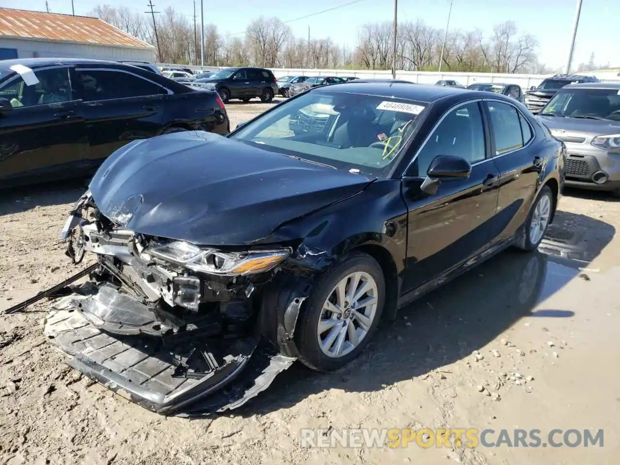 2 Photograph of a damaged car 4T1C11AKXMU571635 TOYOTA CAMRY 2021