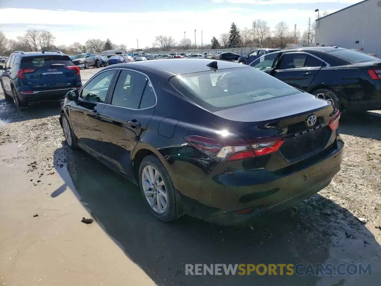 3 Photograph of a damaged car 4T1C11AKXMU571635 TOYOTA CAMRY 2021