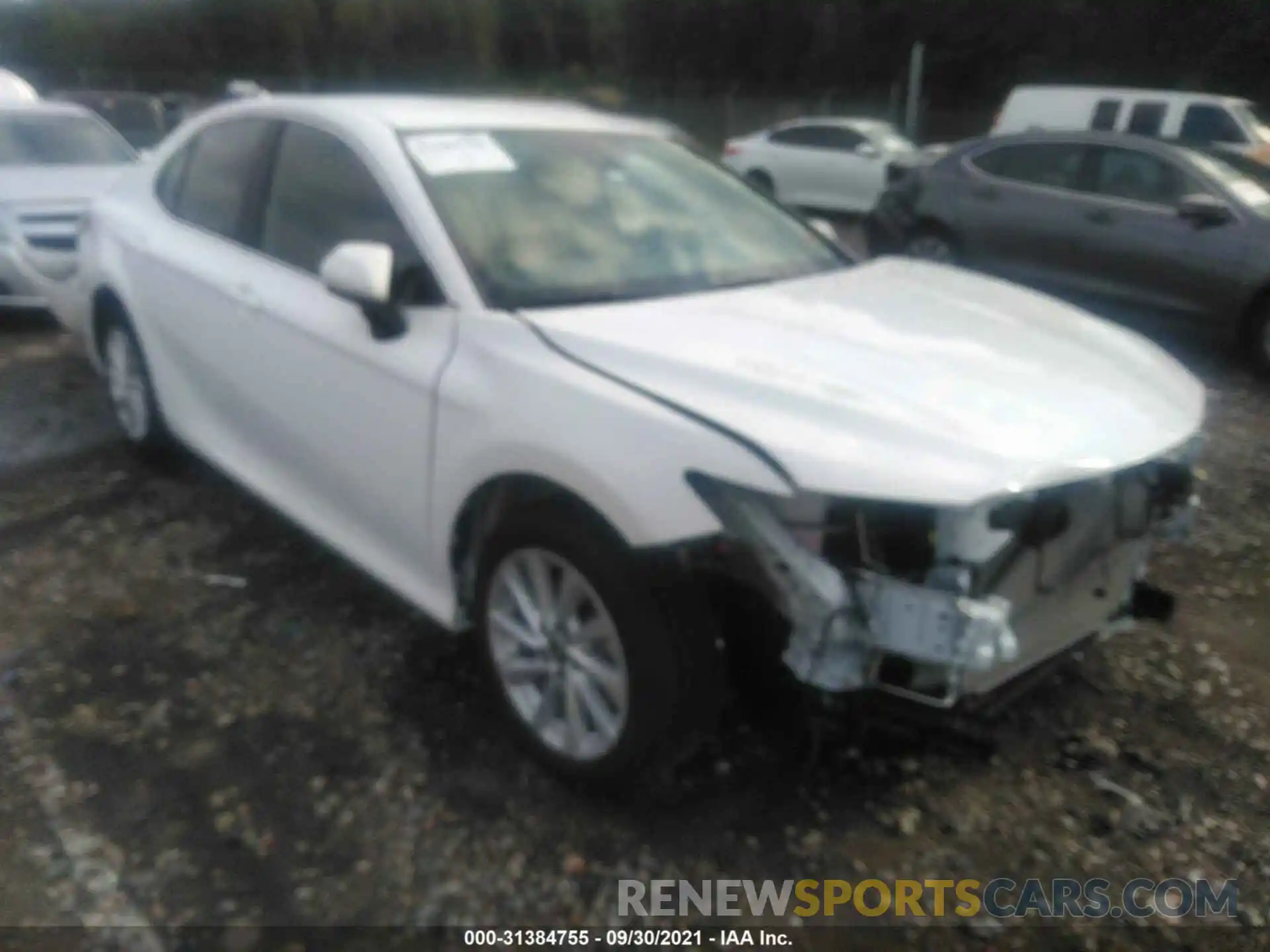 1 Photograph of a damaged car 4T1C11AKXMU575300 TOYOTA CAMRY 2021