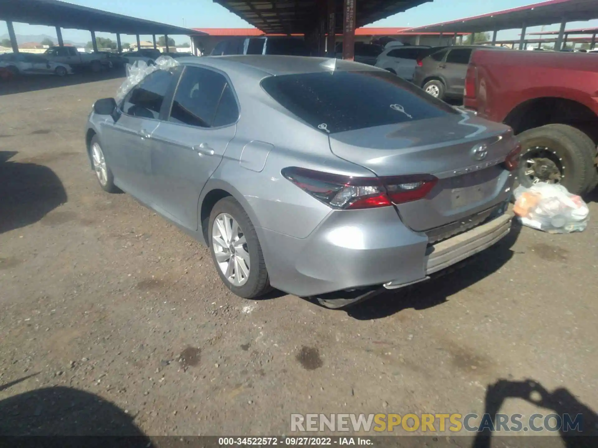 3 Photograph of a damaged car 4T1C11AKXMU577970 TOYOTA CAMRY 2021