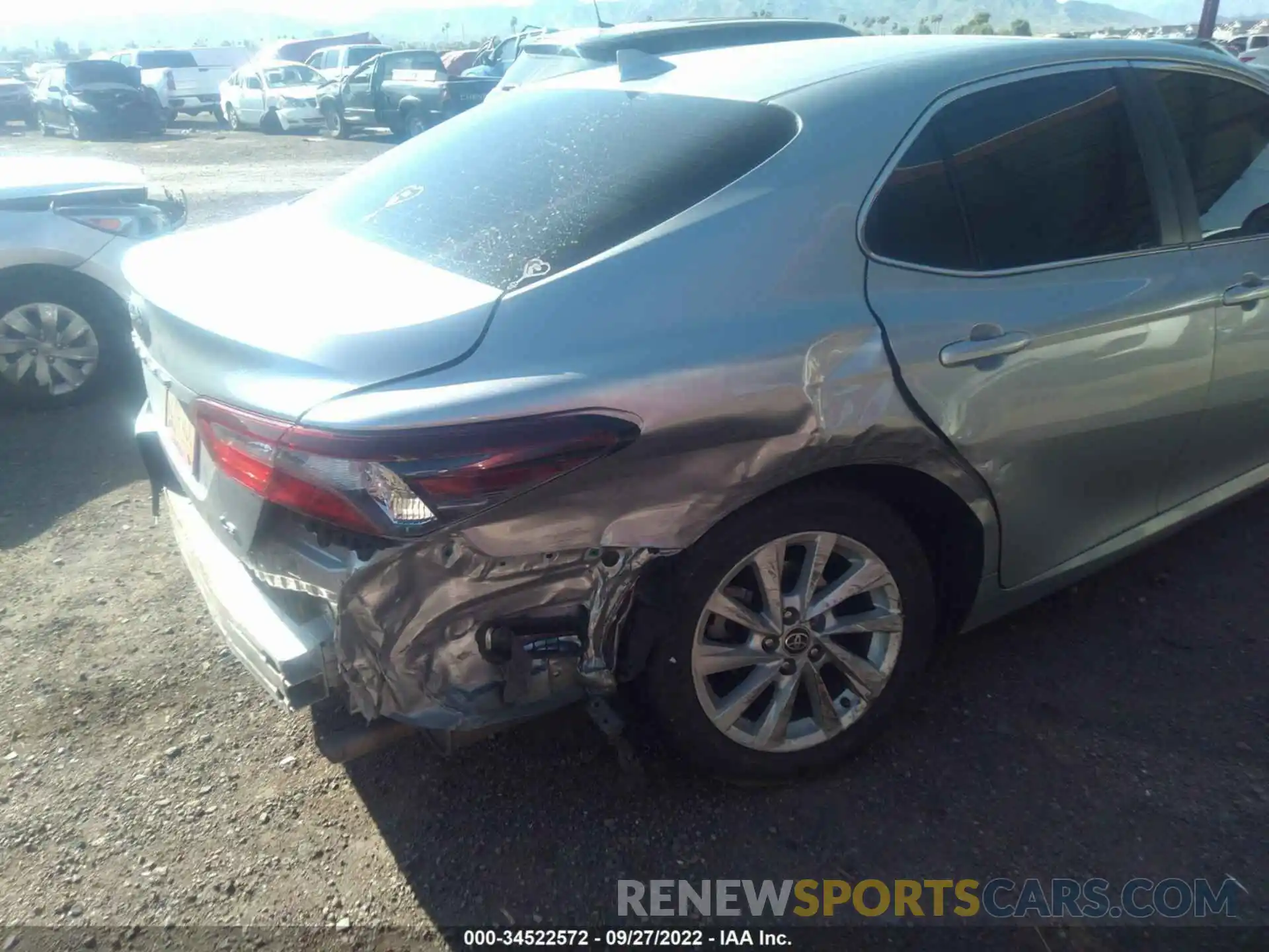 6 Photograph of a damaged car 4T1C11AKXMU577970 TOYOTA CAMRY 2021