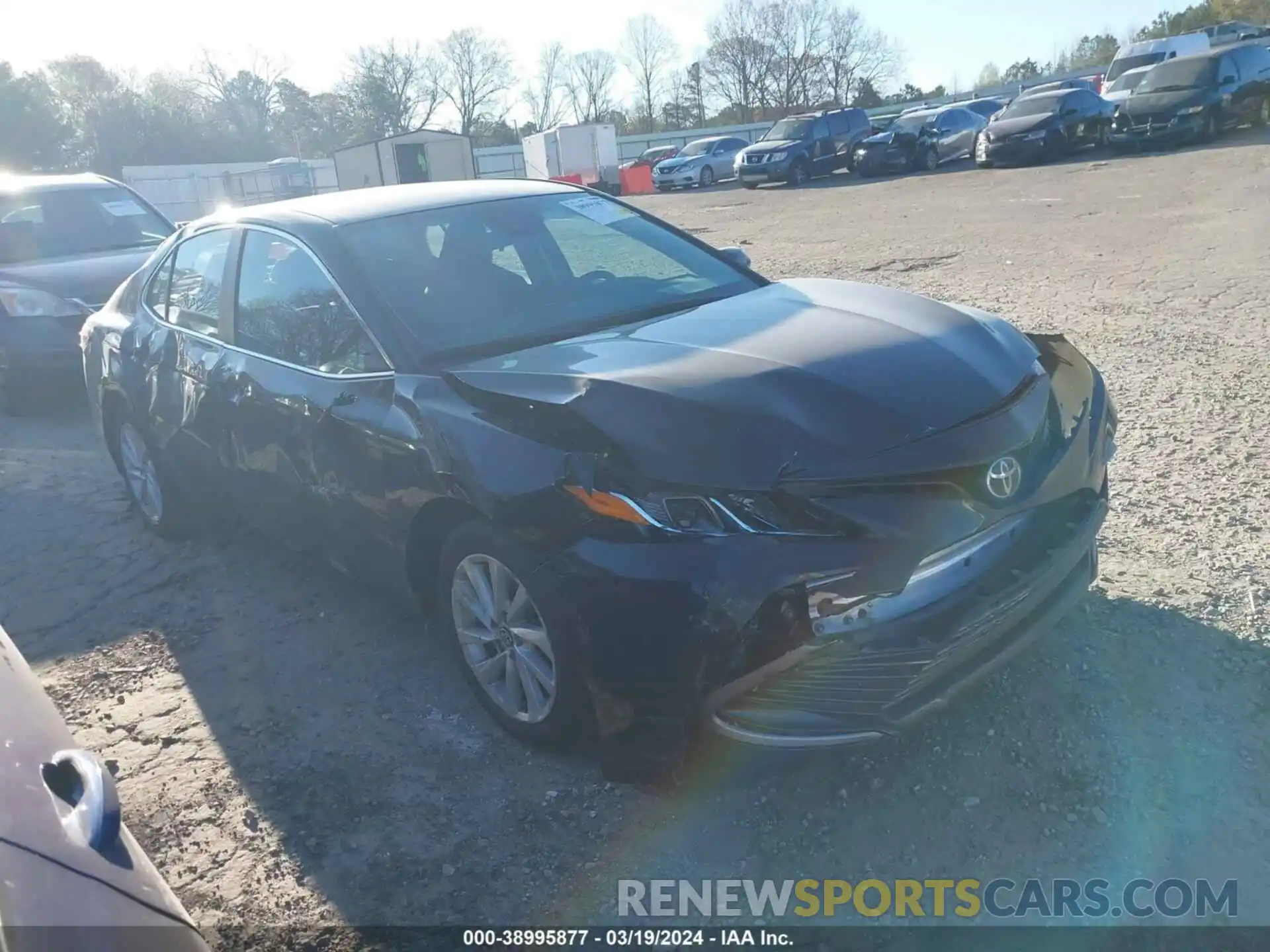 1 Photograph of a damaged car 4T1C11AKXMU583994 TOYOTA CAMRY 2021