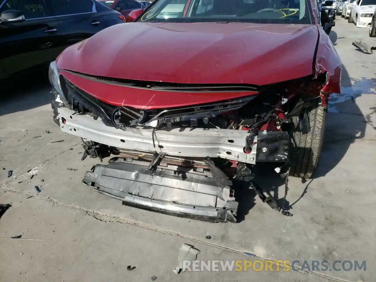 9 Photograph of a damaged car 4T1C11AKXMU584353 TOYOTA CAMRY 2021