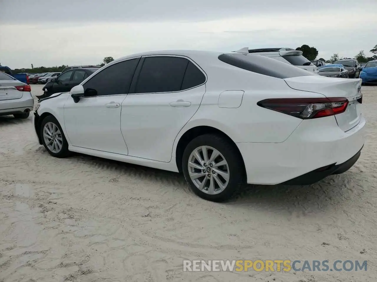 2 Photograph of a damaged car 4T1C11AKXMU584451 TOYOTA CAMRY 2021