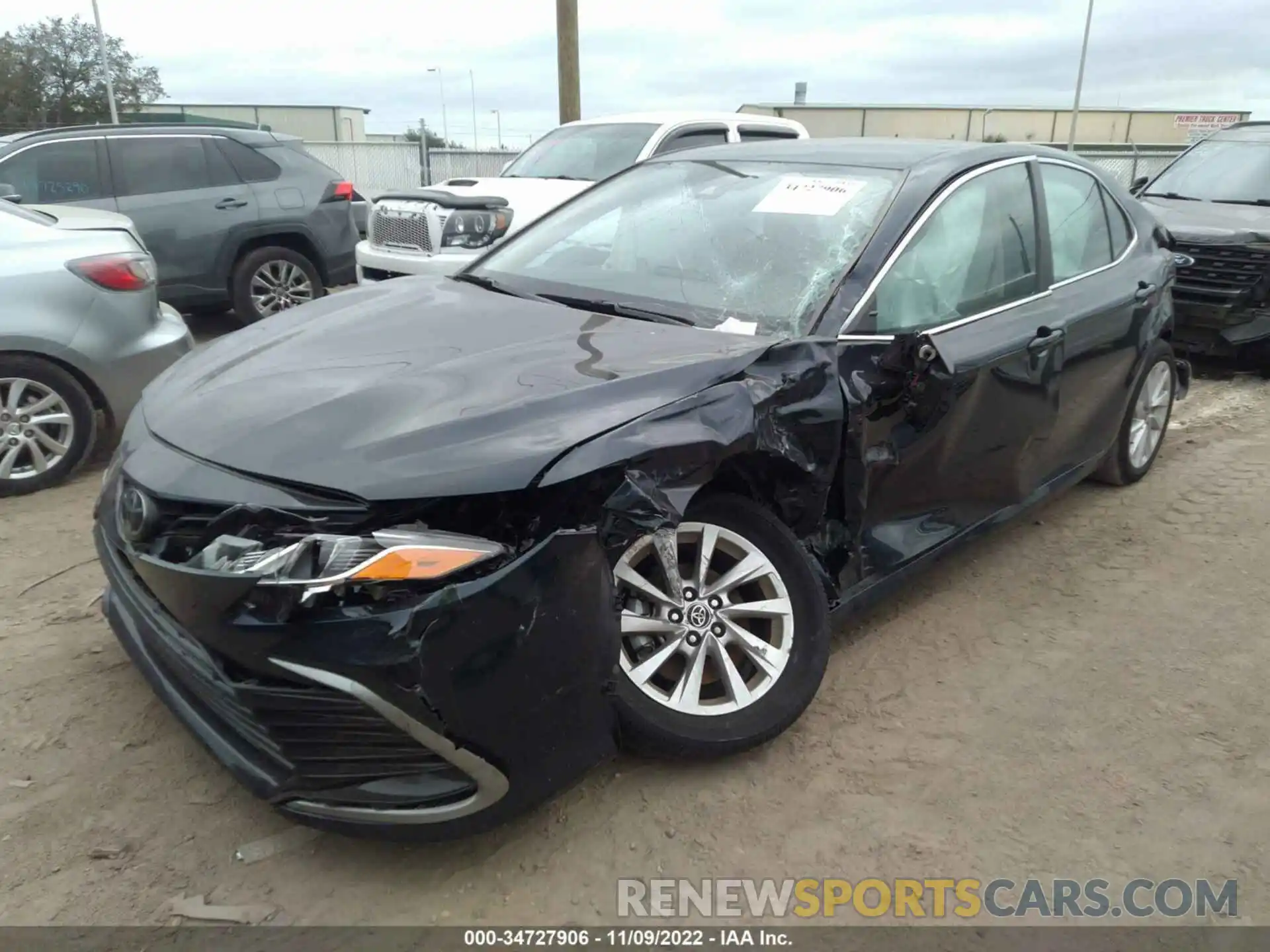 2 Photograph of a damaged car 4T1C11AKXMU584675 TOYOTA CAMRY 2021