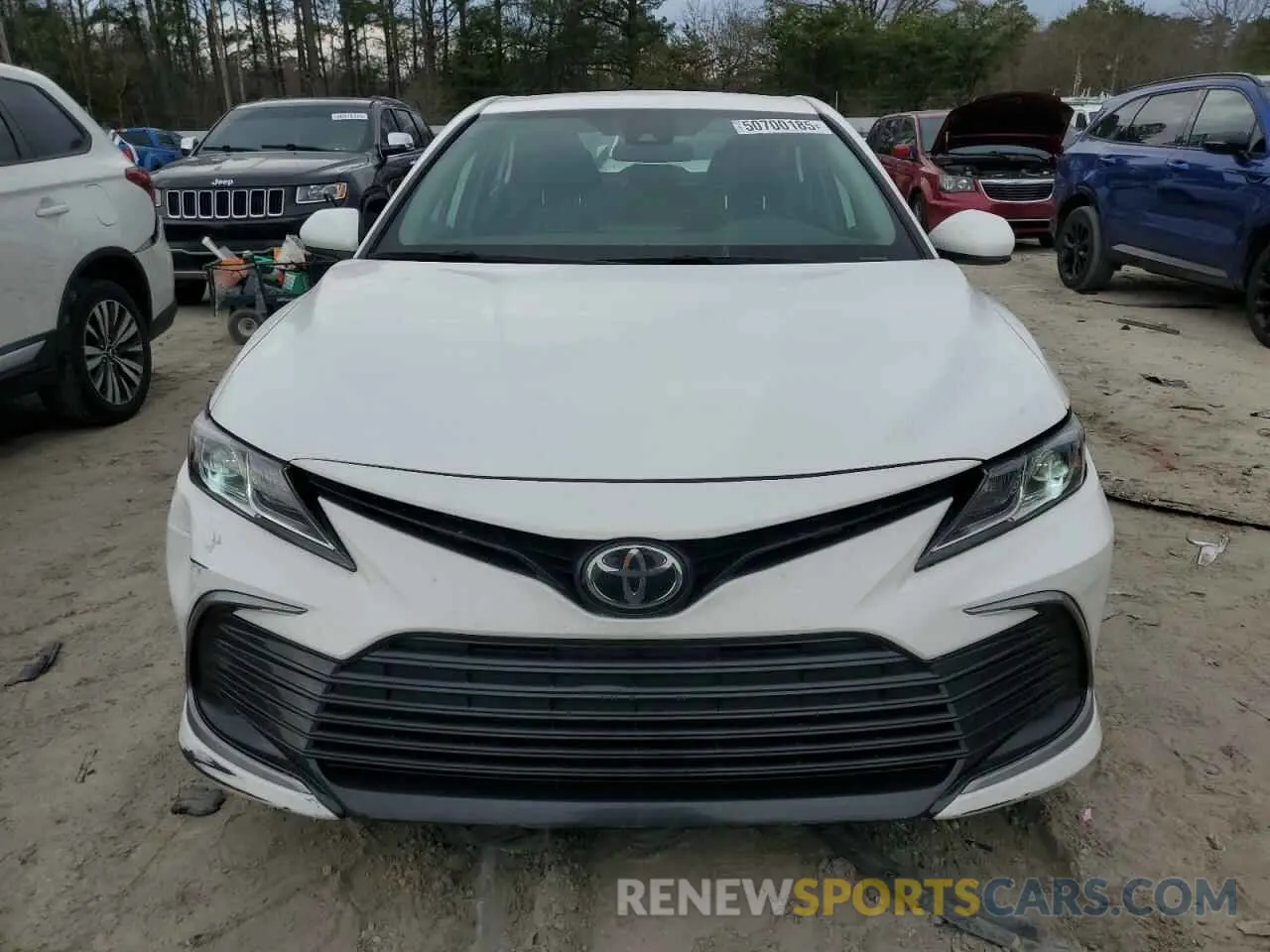 5 Photograph of a damaged car 4T1C11AKXMU590010 TOYOTA CAMRY 2021