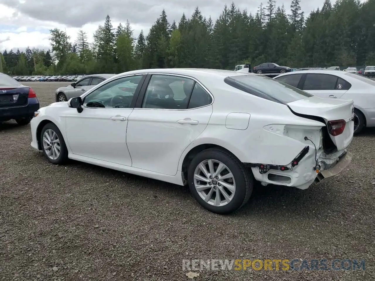 2 Photograph of a damaged car 4T1C11AKXMU590928 TOYOTA CAMRY 2021