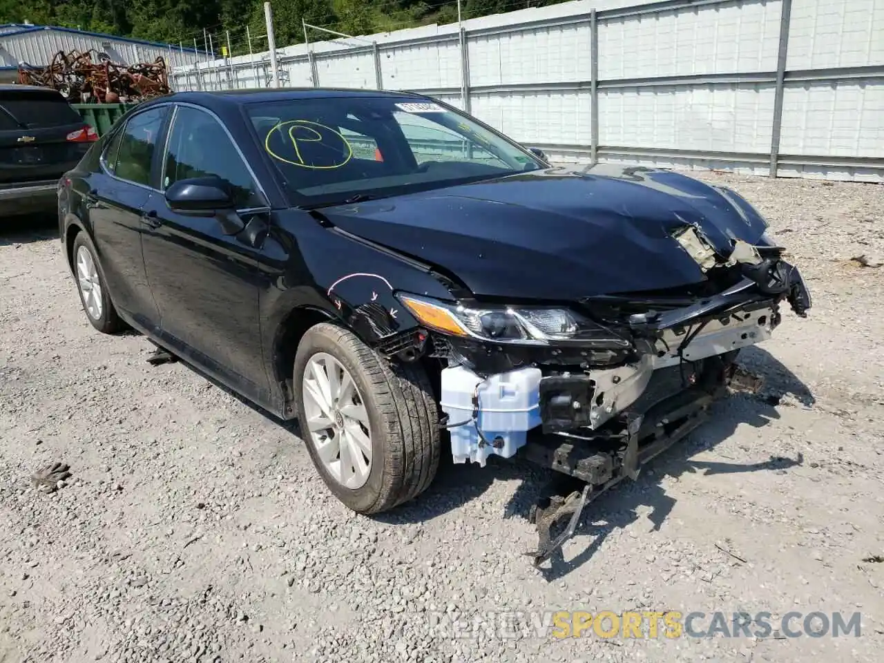 1 Photograph of a damaged car 4T1C11AKXMU591688 TOYOTA CAMRY 2021