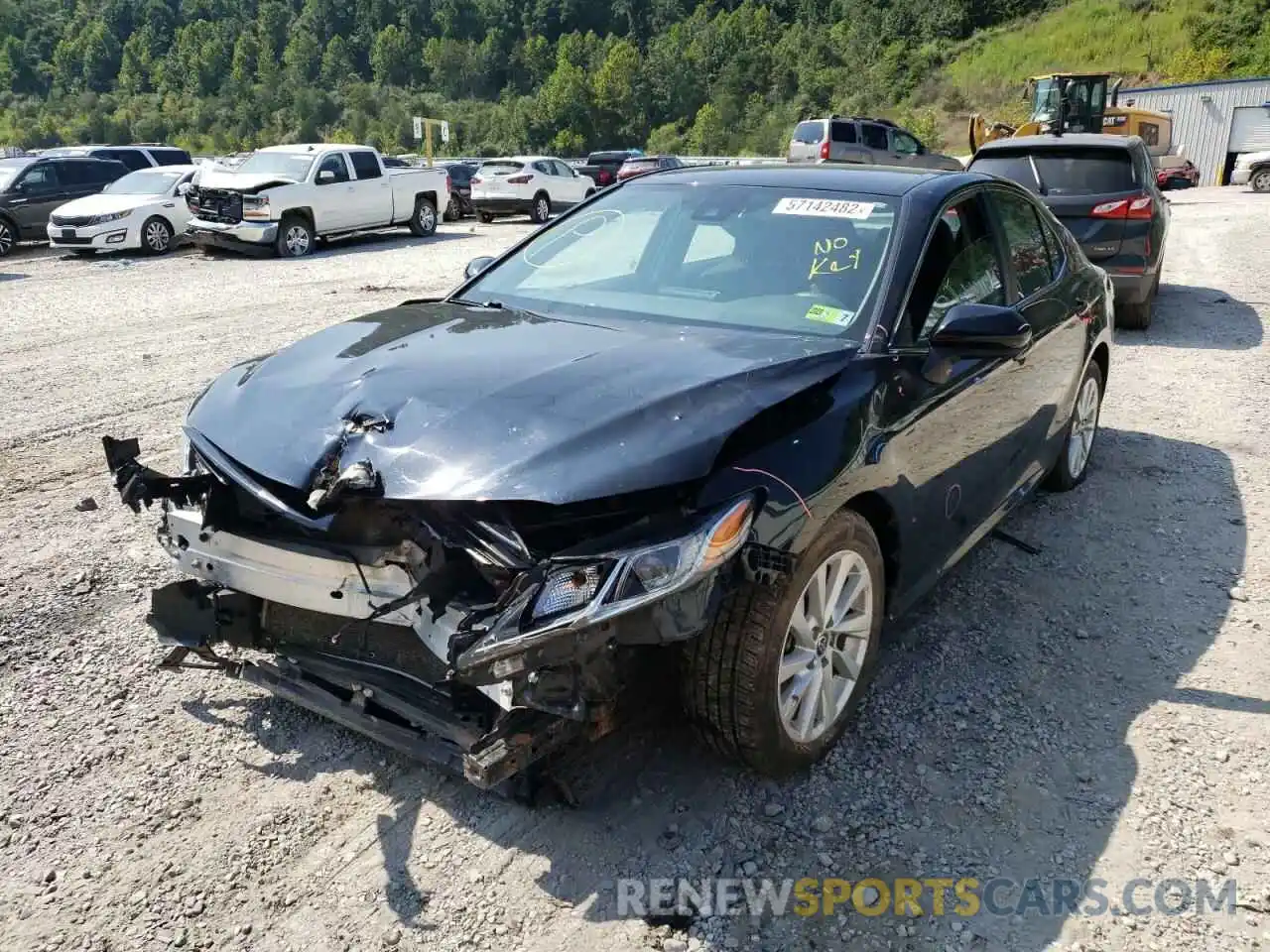 2 Photograph of a damaged car 4T1C11AKXMU591688 TOYOTA CAMRY 2021