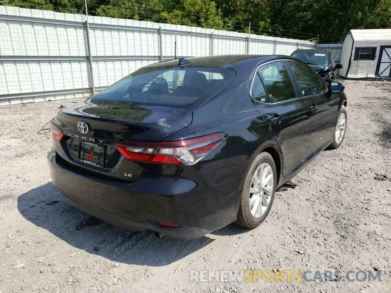 4 Photograph of a damaged car 4T1C11AKXMU591688 TOYOTA CAMRY 2021