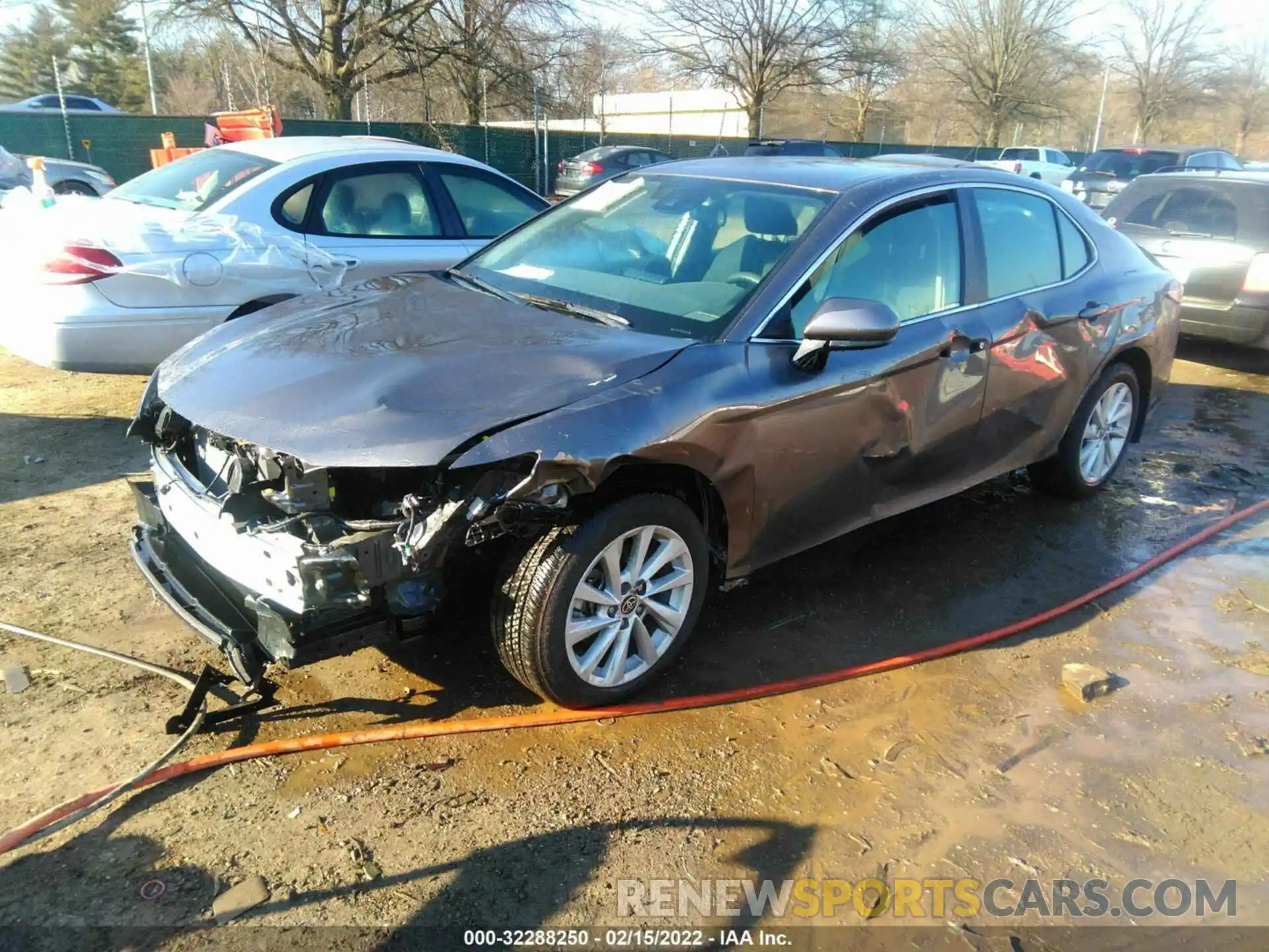 2 Photograph of a damaged car 4T1C11AKXMU612054 TOYOTA CAMRY 2021