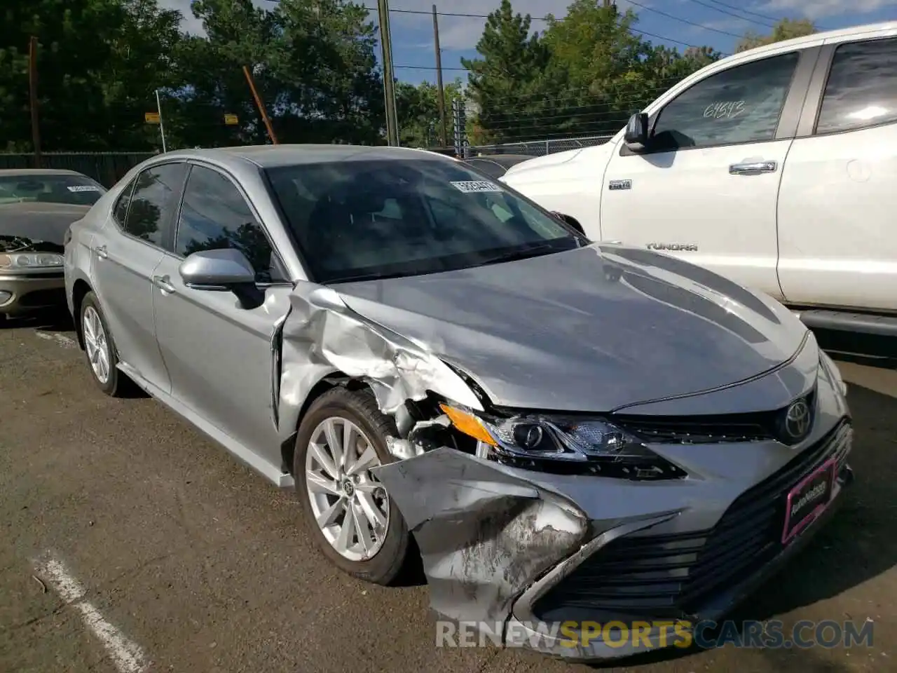 1 Photograph of a damaged car 4T1C11BK0MU032326 TOYOTA CAMRY 2021