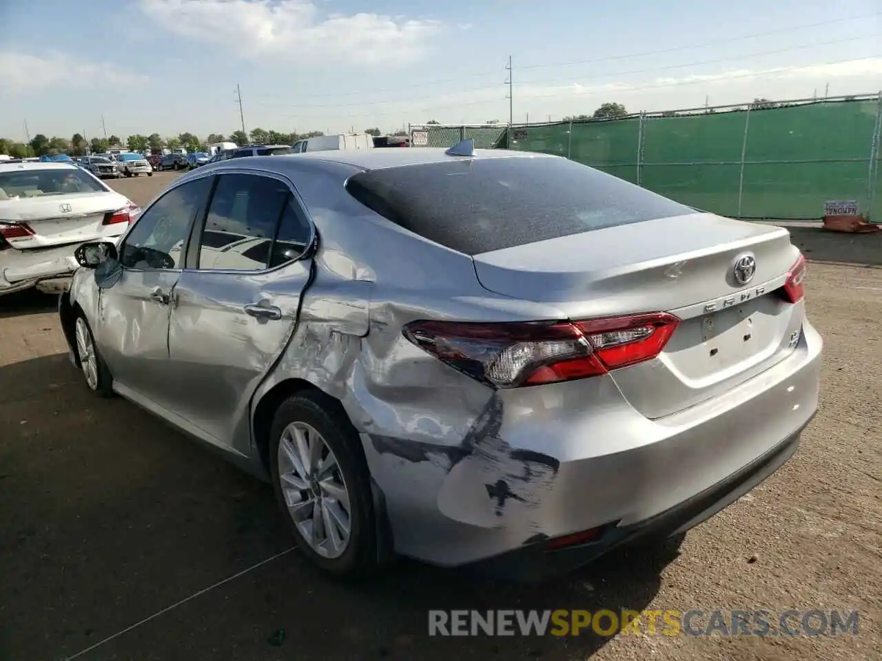 3 Photograph of a damaged car 4T1C11BK0MU032326 TOYOTA CAMRY 2021