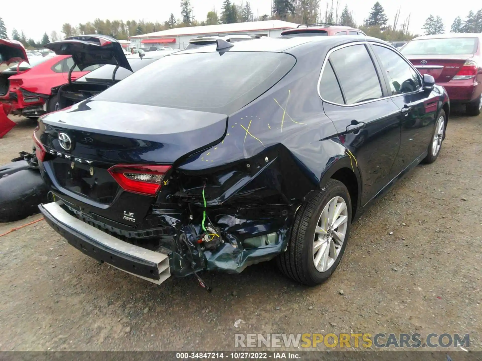 4 Photograph of a damaged car 4T1C11BK0MU042998 TOYOTA CAMRY 2021