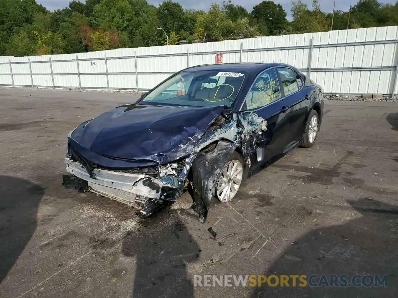 2 Photograph of a damaged car 4T1C11BK1MU045845 TOYOTA CAMRY 2021