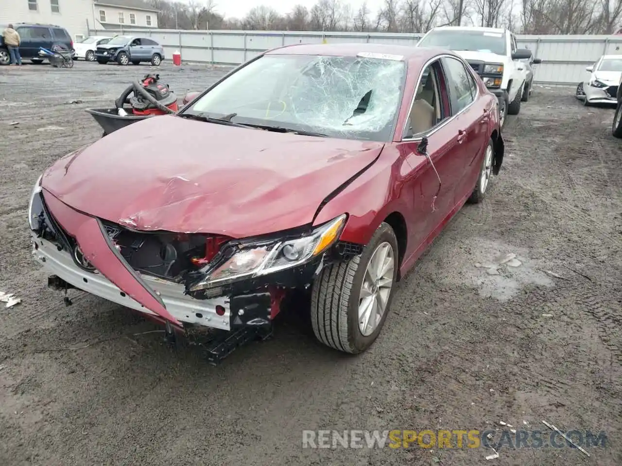 9 Photograph of a damaged car 4T1C11BK2MU020565 TOYOTA CAMRY 2021