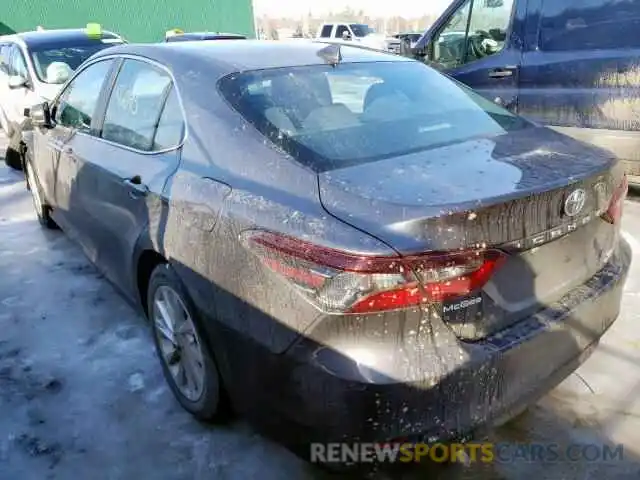 3 Photograph of a damaged car 4T1C11BK2MU043599 TOYOTA CAMRY 2021